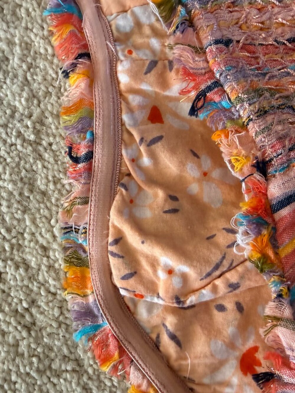 Multi-Color Crop Top - Picture 7 of 7